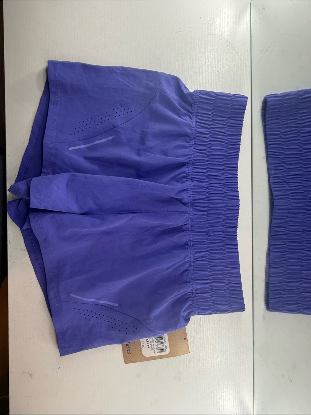 Asics Heathered Purple Performance Top